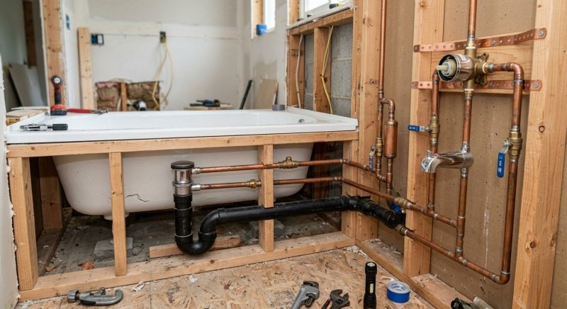 Large Bathtub Installation in Nashua, NH
